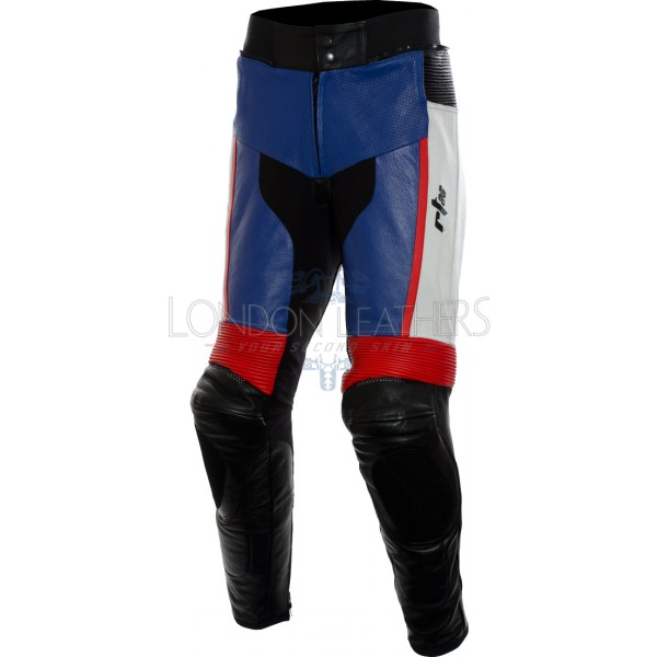 RTX GP Tech Blue Genuine Leather Trouser Pant 